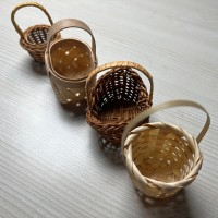 Miniature  bamboo basket